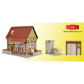   Vollmer 3688 Szatócsbolt, Tante Emma, LED világítással és belső berendezéssel (H0)