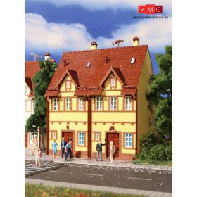   Vollmer 43844 Emeletes városi sorház-pár, sárga színben (H0)