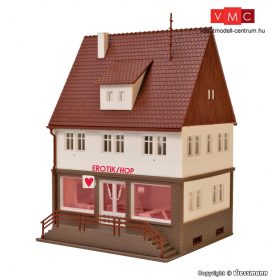   Vollmer 43870 Emeletes városi sorház, Erotikshop - belső berendezéssel és LED világítással (H0)