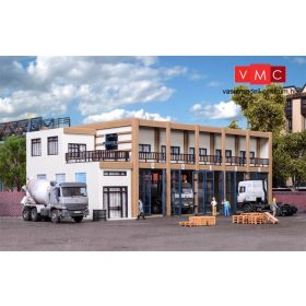   Vollmer 5607 Modern teherautógarázs melléképülettel (H0)