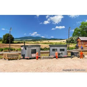 Vollmer 45722 Építkezési lakókocsi, 2 db (H0)