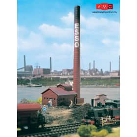 Vollmer 6017 Kémény gépházzal - Esso (H0)