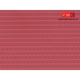 Vollmer 6026 Dekorlap: Tetőcserép, műanyag (H0)