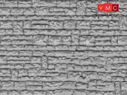 Vollmer 6031 Dekorlap: Falazott kőfal, műanyag (H0)