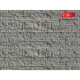 Vollmer 6039 Dekorlap: Kőfal, karton (H0)