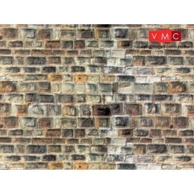 Vollmer 6045 Dekorlap: Homokkőfal, karton (H0)