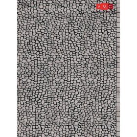 Vollmer 6056 Dekorlap: Kőfal-kváderkő, karton (H0)