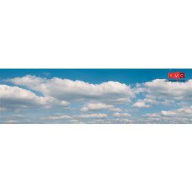 Vollmer 6105 Háttérposzter felhőkkel, 266 x 80 cm (H0,TT,N,Z)