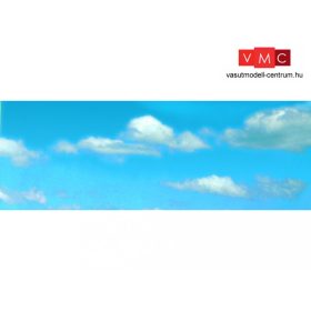 Vollmer 6112 Háttérposzter felhőkkel, 276 x 48 cm (H0TT,N,Z)