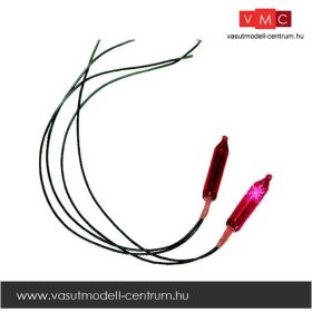Vollmer 6560 Izzó, vörös (2 db) - tűz imitálásához