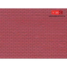 Vollmer 7349 Dekorlap: Klinkertégla, műanyag (N)