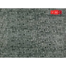 Vollmer 7360 Dekorlap: Macskakő, karton (N)