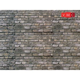 Vollmer 7366 Dekorlap: Kőfal, karton (N)