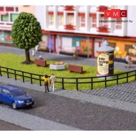 Vollmer 7425 Kerítés, fém korlát készlet - 144 cm (N)