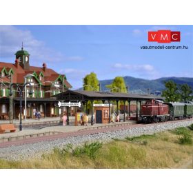   Vollmer 7504 Állomási fedett peron, Baden - Baden, 7 részes (N)