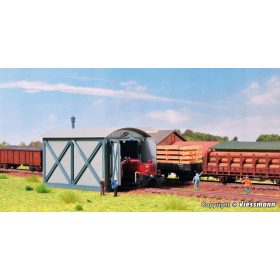   Vollmer 47610 Fűtőház, egyállásos, Köf dízelmozdony részére (N)