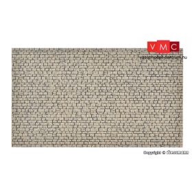 Vollmer 48220 Dekorlap: Natúrkő fal (H0) - Steinkunst