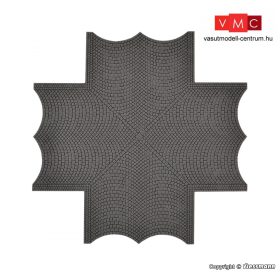   Vollmer 48241 Kockakő kereszteződés, útburkolat, 3 db (H0) - Steinkunst