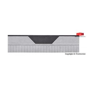   Vollmer 48250 Járda szegélykővel és parkolóöböllel, egy autó részére (H0) - Steinkunst