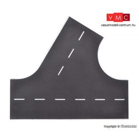   Vollmer 48262 Útkereszteződés 60°, aszfaltozott, 22 x 19,5 cm (H0) - Steinkunst