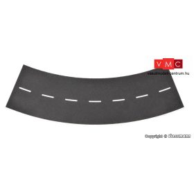   Vollmer 48267 Útburkolat, aszfaltozott, felezővonallal, 45° R 30 cm (H0) - Steinkunst