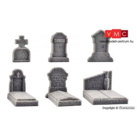 Vollmer 48282 Sírkövek, 6 db (H0) - Steinkunst
