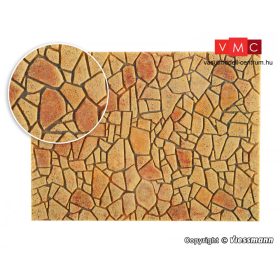 Vollmer 48727 Mediterrán sokszögű térkőburkolat - Steinkunst (0)