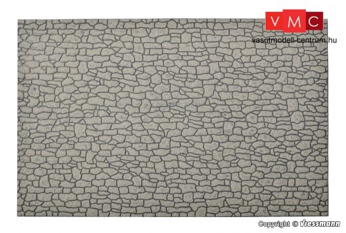 Vollmer 48824 Dekorlap: Terméskő fal (G) - Steinkunst