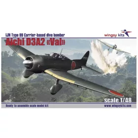   WINGSYD513 IJN Type 99 carrier-based bomber Aichi D3A2 “Val” 1/48 repülőgép makett
