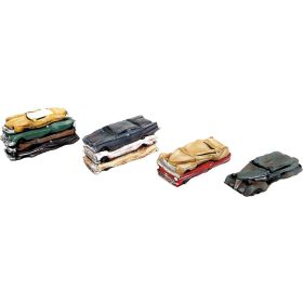 Walthers 33001 Rakomány: préselt roncsautók, 4 db (H0)