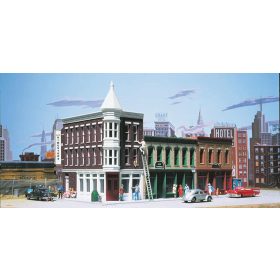   Walthers 33029 Amerikai városi épületsor üzletekkel II. (H0)