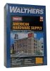 Walthers 33097 Amerikai emeletes ipari épület - American Hardware Supply (H0)
