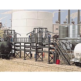 Walthers 33104 Olajlefejtő állomás, 2 vágányos (H0)