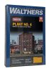 Walthers 33183 Amerikai gyárépület, Plant No. 04, felezett épület (H0)
