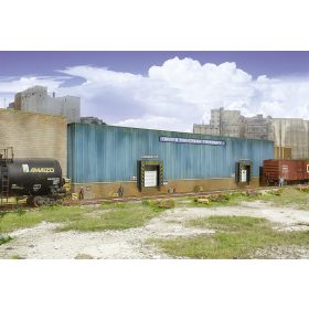   Walthers 33192 Amerikai logisztikai központ - Bud's Truck, felezett épület (H0)