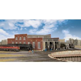   Walthers 33261 Modern amerikai körfűtőház, 3-állásos bővítmény (oldalfalak nélkül) (N)