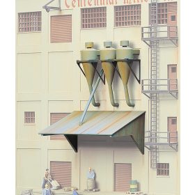   Walthers 33510 Ipari elszívó és porszűrő berendezés, 3 db (H0)