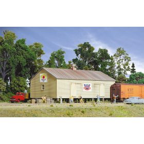 Walthers 33529 Amerikai raktárépület emelt lábakon (H0)