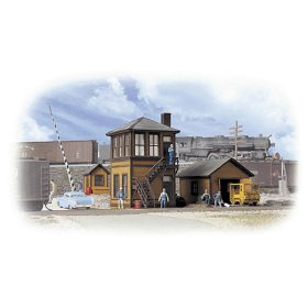 Walthers 33530 Amerikai vasúti épületek, 3 db (H0)