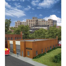   Walthers 33767 Modern amerikai tűzoltósági javítóműhely (H0)