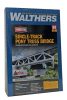 Walthers 34030 Acélbordás vasúti híd, egyvágányos - LC (H0)