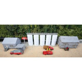   Walthers 34059 Amerikai olajkereskedés töltőállomással (H0)