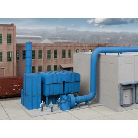   Walthers 34086 Ipari levegőszűrő és szellőzőrendszer (H0)