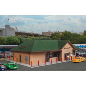   Walthers 34095 Modern amerikai elővárosi vasútállomás (H0)