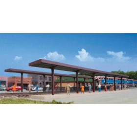   Walthers 34099 Amerikai elővárosi vasúti fedett peron, 3 db (H0)