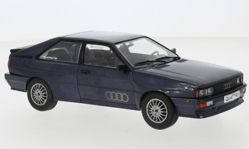 WhiteBox 254567 Audi Quattro metál sötétkék, 1981 (1:24) (WB124102)