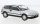 WhiteBox 257794 Honda CR-X ezüst, 1987 (1:24) (WB124131-O)