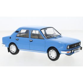 WhiteBox 257840 Skoda 105L kék, 1976 (1:24) (WB124140)