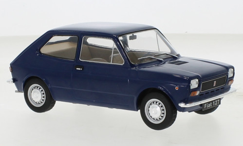 WhiteBox 260132 Fiat 127 sötétkék, 1971 (1:24) (WB124148)