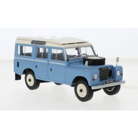   WhiteBox 260134 Land Rover Series III 109 világoskék, 1980 (1:24) (WB124150)